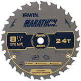 Irwin Industrial Tools 14050 8-1/4-Inch 24-Teeth 5/8" Diamond Arbor Miter and Table Saw Blade IRWIN