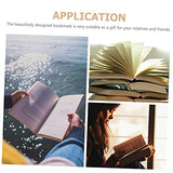 5pcs Diy Bookmark Blank Wooden Ornament Bookmark for Book Lover Unique Bookmarks Unfinished Wood Bookmarks Bookmark Diy Bookmarks Gift Wood Trim Book SUPVOX