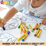 NIMNIK Art Case for Kids 9-12 - 150 pcs Art Kits Sets | Art Supplies Coloring Set for Ages 3-6 Artist Drawing Kits for Girls Boys School Projects NIMNIK