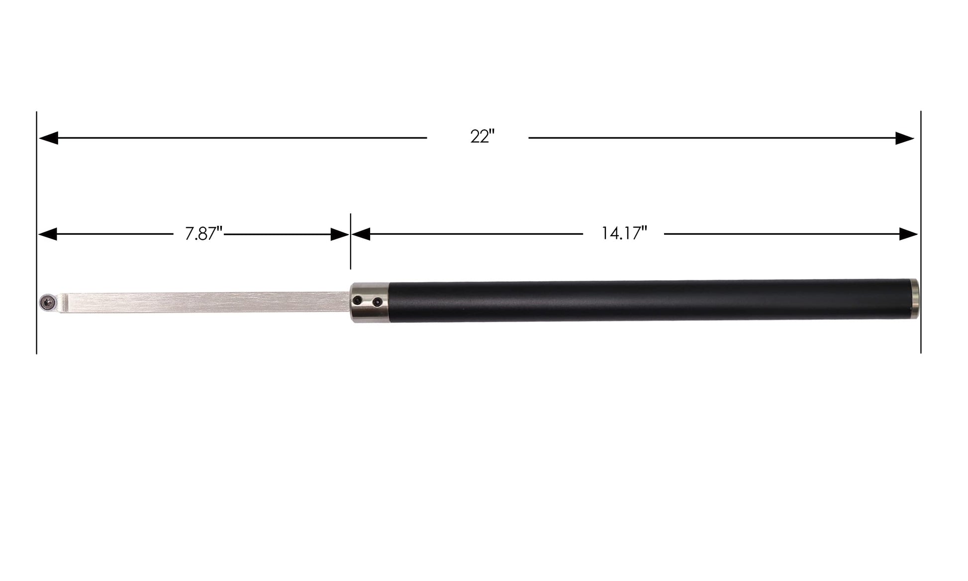 Woodturning Tools Set Carbide Tipped Lathe Chisel Finisher Tool Bar with Ci5 8.9mm Round Carbide Insert Cutter for Wood Hobbyist or DIY or Carpenter - WoodArtSupply