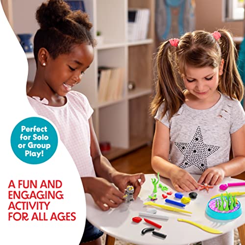 Dan&Darci Snow Globe Making Kit for Kids - Make Your Own Water Globes Kits - Kid Christmas Stocking Stuffers Craft Activities for Age 3 4 5 6 7 8 9 - Dan&Darci