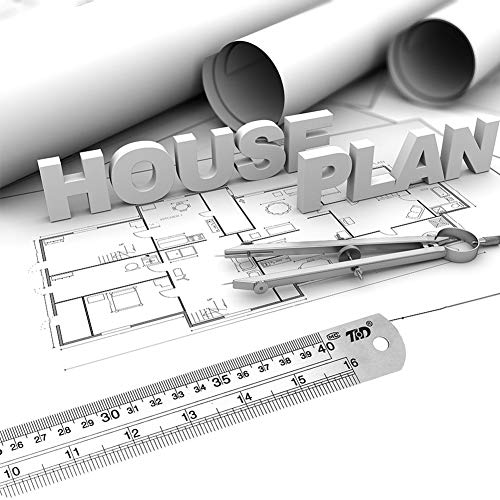 Ruler Metal Straight Edge Ruler Stainless Steel Ruler 6 Inch Ruler Set Rulers Bulk 12 Pack ZZTX