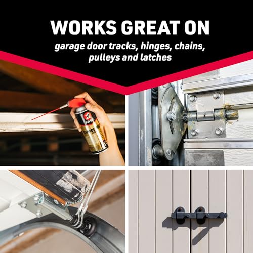 3-IN-ONE Garage Door Lubricant with SMART STRAW SPRAYS 2 WAYS, 11 OZ 3-IN-ONE