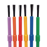 Colorations - 144WB Paint Brushes, 3 Widths, Nylon Bristles, Classroom, Painting, Art, Classroom Supplies, Art Supplies, School Supplies, Kids, Colorations