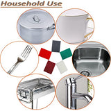 Tonmp 15 Pack 6 x 9 Inch Hand Pads Coarse Medium Fine Superfine 5 Different Specifications Assortment General Purpose Scouring Pad Ideal for Garden Tonmp