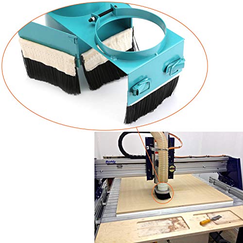 70mm Dust Shoe Brush, STARVAST CNC Vacuum Brush for Vacuum Cleaner Engraving Machine Dust Cover Work on CNC Router Spindle Motor STARVAST