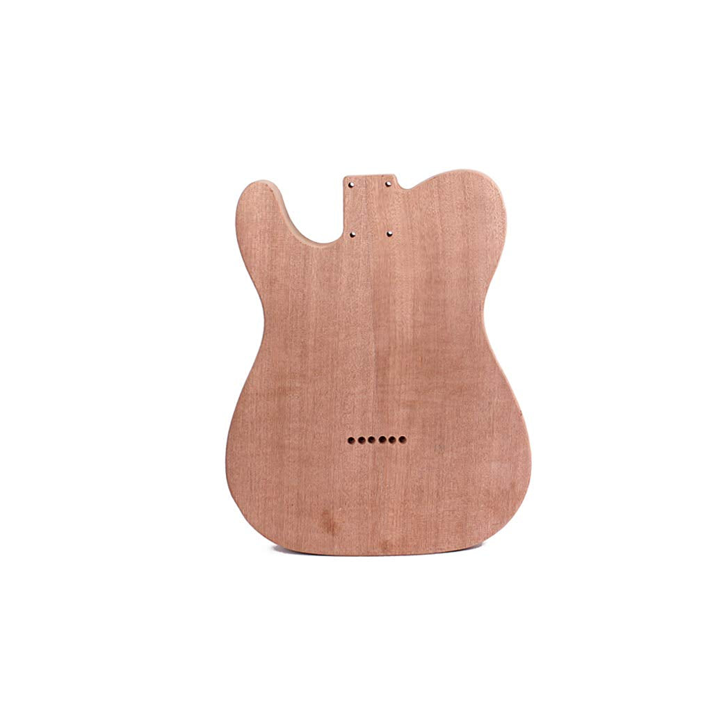 Ogdni Unfinished Guitar Body Mahogany Wood Electric Guitar Replacement DIY Guitar TL Style Ogdni