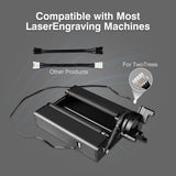 Twotrees Laser Engraver TR2 Pro 4 in 1 Rotating Module for Engraving Cylindrical Objects, Wine Glass, Tumbler, Ring,Y-axis Rotary Roller Module for Twotrees