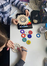 Wooden Gear Set up to 5.9" Unfinished Crafts & Decorations Steampunk Design DIY Paint the Gears Craft Supplies WoodArtSupply