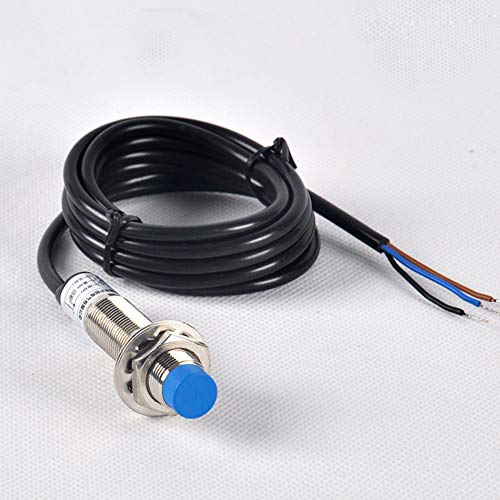 2pcs DC 5V NPN NO M12 4mm Sensor LJ12A3-4-Z/BX Inductive Proximity Sensor Switch for 3D Printer CNC Z Probe auto Bed Leveling POLISI3D