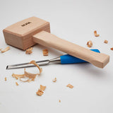 Wooden Mallet 4 ½” Bora 540049, The Well-Balanced Beechwood Woodworking Mallet That’s Ideal for Solid, Damage-Free Striking Bora