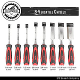 Deadwood Crafted Tools 13pc Wood Carving Chisels and Sharpening Set - Premium Wood Working Tools and Equipment Deadwood Crafted Tools