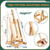 ESRICH Acrylic Paint Set,64PCS Painting Supplies with Wooden Easel,Paint Brushes,36Colors Acrylic Paint, Canvases,Palette,Paint Knives Etc,Painting ESRICH