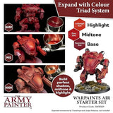 The Army Painter Warpaints Air Starter Set - Paint and Primer for Tabletop Roleplaying, Boardgames, and Wargames Miniature Model Painting - Non-Toxic The Army Painter