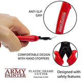 The Army Painter Plastic Frame Cutter - Wire Cutters Heavy Duty for Craft and Plastic Miniature, Side Cutters Flush Cut Pliers with Safety Grip - The Army Painter