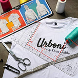 Tshirt Ruler Guide for Vinyl Alignment and Center Designs, T shirt Ruler Alignment Tool Placement for Heat Press and Cricut Urboni