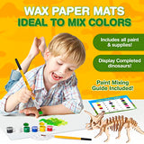 CoolToys Daring Dinos Paint n' Play 3D Model and Craft Kit - STEM Educational Wooden Dinosaurs Building and Painting Set for Kids Ages 6+, Fun and CoolToys