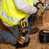 Klein Tools 5240 Tool Pouch, Tradesman Pro Maintenance Tool Pouch with 9 Pockets, Tape Thong, 2-Inch Tunnel Loop, Great Electrician Holster Klein Tools