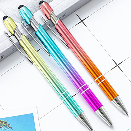 3 Pieces Pin Pen Weeding Pen Tool for Vinyl, Precision Weeding Pen Tools Quick Air Release Tool Pinpen Vinyl Pen Weeder Touch Screen Pen (Gradient aigHOMnE