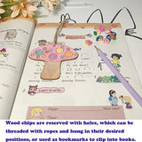 54PCS Unfinished Blank Wooden Cutouts Craft for Kids,Suit for Children's Painting DIY Room Decoration Gift Giving Surprise (54 Insect) Jsehchya