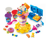 Cra-Z-Art Softee Dough Crazy Shakes Milkshake Playset, Modeling Dough Play Toy for Kids Ages 3 Years and Up Cra-Z-Art