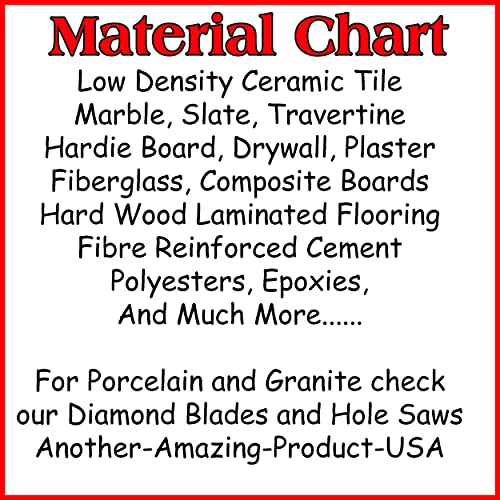 Cement Board Jigsaw Blades Set 3 T Shank Carbide Jigsaw Blades Cement Board Jigsaw Blades for Plexiglass Lexan Hardie Board Siding Plaster Drywall The Amazing Tile And Glass Cutter