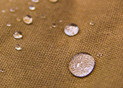 Readywares Waxed Canvas Firewood Carrier, Heavy Duty Firewood Log Carrier, Classic Durable Design Tan Readywares