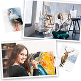 Fuutreo 20 Sheets Watercolor Paper 22 x 30" Large 140 lb Heavyweight Drawing Paper White Painting Art Paper for Beginners, Artists and Professionals Fuutreo