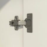 AIEGLE Large Kitchen Pantry Cabinet Set with Wall Mounted Storage Sideboard, Freestanding Wall Storage Cabinet with Shelves, 8 Doors & 2 Drawers, AIEGLE