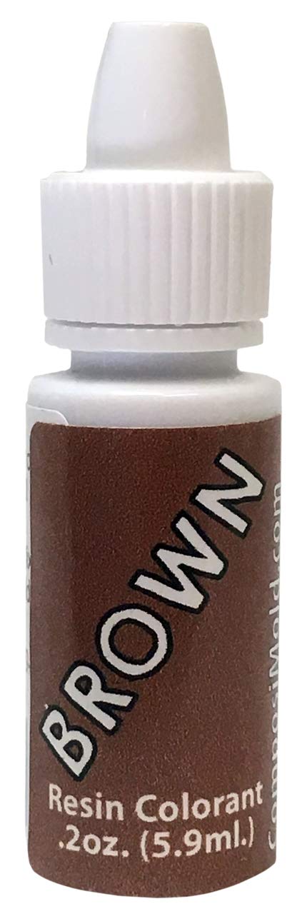 Brown Epoxy Pigment (Colorant, Dye, Tint) 6cc (0.2 oz.) - WoodArtSupply