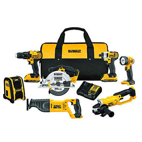 DEWALT 20V MAX Combo Kit, Compact 7-Tool (DCK720D2) DEWALT