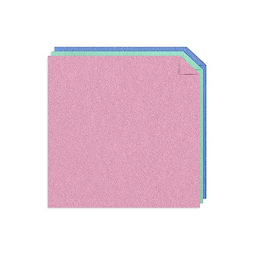 Astrodesigns Crafting Cardstock, 12" x 12", 65 lb/176 gsm, Shimmering 3-Color Assortment, 36 Sheets (91454) - WoodArtSupply