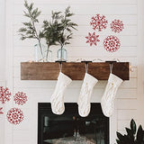 BENECREAT Snowflake Pattern Stainless Steel Stencil Template, 6.14x6.14inch Metal Journal Stencils Templates Tool for Wood Burning Pyrography and BENECREAT