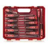 Milwaukee Set of 12 Tri-Lobe Screwdrivers 4932472003,Red Milwaukee