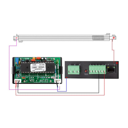 Cloudray 50mA Ammeter DC 0-50mA Analog Amp Panel Meter Current Tester Hua 85C1 (50mA (LED)) - WoodArtSupply