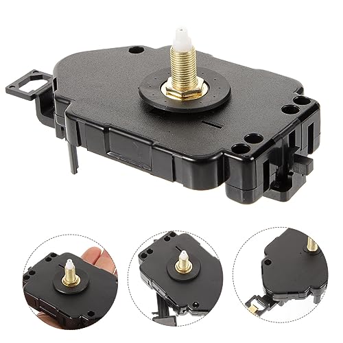 Veemoon 1 Set Walnut Hollow Pendulum Clock Movement Pendulum Clock Mechanism Pendulum Movement Mechanism Wall Clock Replacement Kit Clock Repair Kit Veemoon