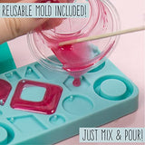 STMT D.I.Y. Resin Jewelry Studio, All-in-One Resin Jewelry Making Kit with Molds, Fun DIY Kit to Make Your Own Necklaces, Bracelets & More, Great STMT