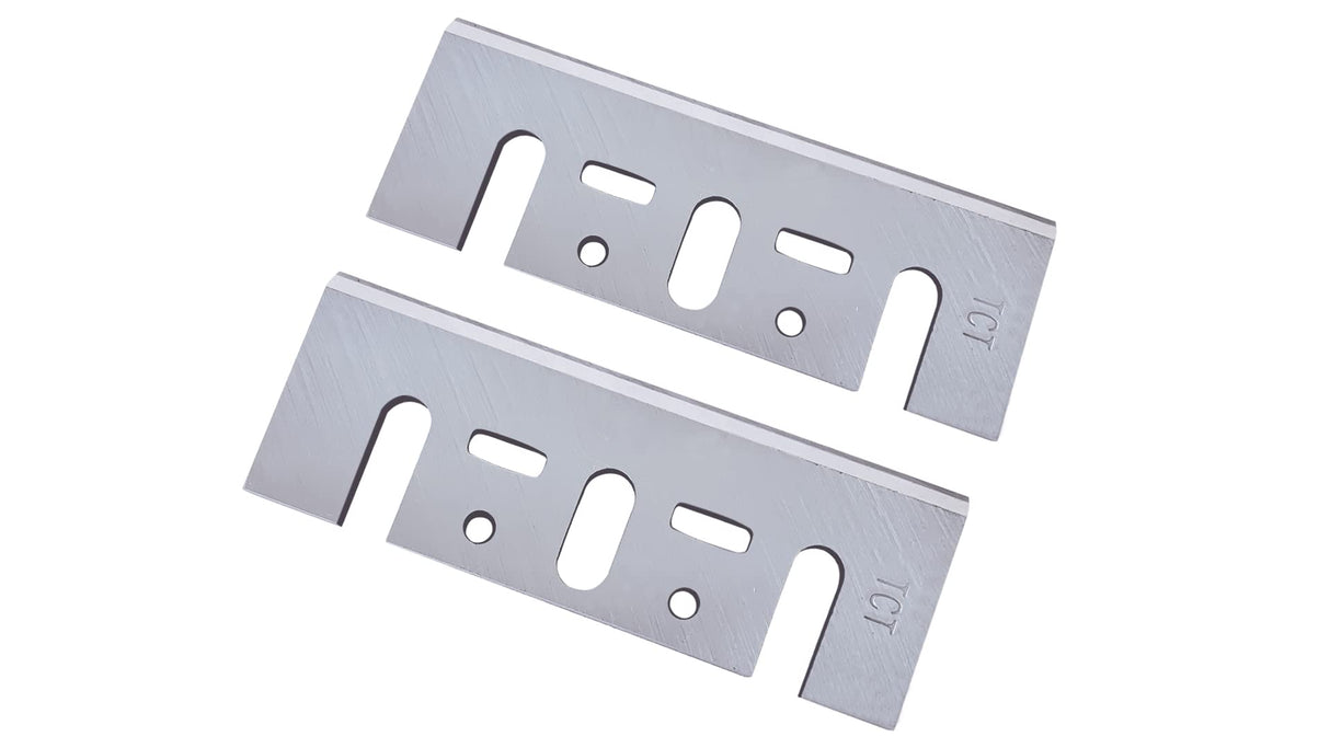 FOXBC 3-1/4 Inch 82mm TCT Carbide Planer Blades Replacement For Makita N1900B, KP0810, XPK01, DeWalt D26676, DW6655, DW680, Bosch 1594 PA1205, Ryobi FOXBC