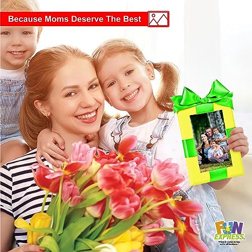 Fun Express 5x7 Color Yourself Frames - Set Of 12 - DIY Fun Craft for Home and School Fun Express