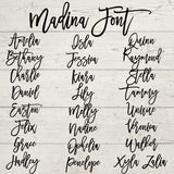 Wooden Custom Name Sign, Nursery Name Sign, Family Name Signs, Choice of Size & Fonts! Generic