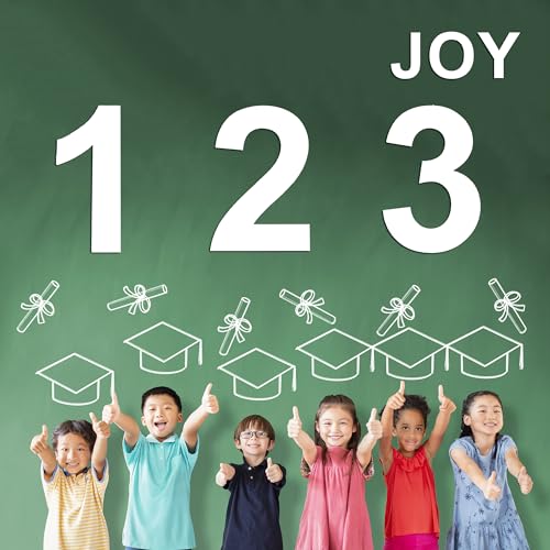 17 Inch Large Wooden Number 7, 1/4 Inch Thick Unfinished Blank Wood Number Slice Sign Board for Wall Decor, Craft, DIY Project, Birthday Wedding HILAZA