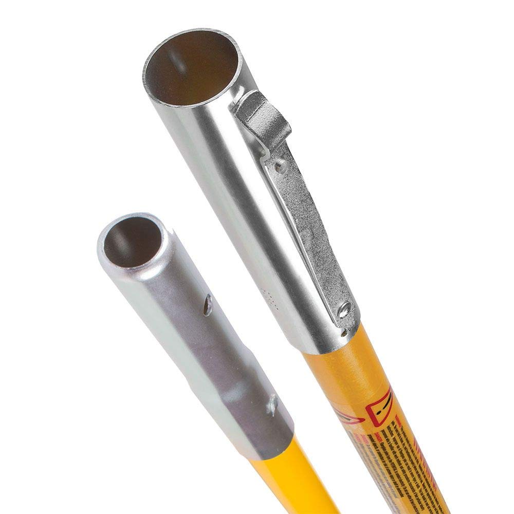 Notch 18’ Pole Saw Set with 15” Blade - Yellow (40207) Notch