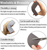 12 Pack Sanding Sponge,Sackorange Coarse/Medium/Fine/Superfine 6 Different Specifications Sanding Blocks Assortment,Washable and Reusable SACKORANGE