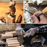 WOPPLXY 8 Pack Basswood Carving Blocks, 6 x 2 x 2 Inch Unfinished Wood Squares Wooden Blocks for Carving and Whittling, Whittling Wood Carving Blocks WOPPLXY