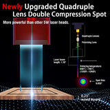 JOY SPOT! 48W Laser Engraver Machine, Cutting Machine with 5W-5.5W Output Power, 0.08mm Eye Protection Compressed Spot, 15.7"x15.7" Laser Engraving JOY SPOT!