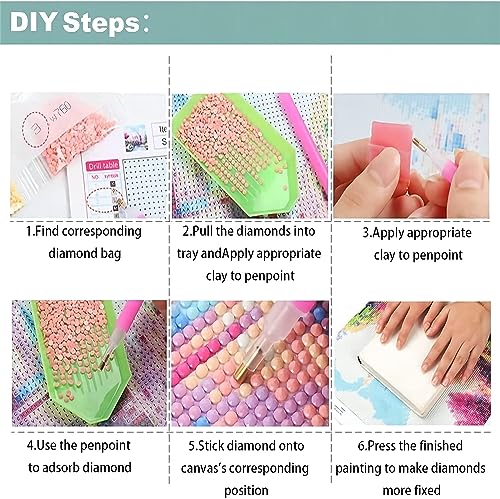 FILASLFT Diamond Painting Kits for Adults,5D Animal Diamond Painting,Parrot Diamond Art Kits Paint by Diamond Gem Art Craft Wall Decor 12 x 16 Inch. FILASLFT