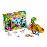 Crayola Scribble Scrubbie Pets Dinosaur Waterslide, Dinosaur Toys for Kids, Pet Grooming Set, Holiday Gifts for Kids, Ages 3+ Crayola