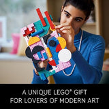 LEGO Art Modern Art 31210 Build & Display Home Décor Abstract Wall Art Kit, Birthday Gift Idea for Artistic People, Set for Teens or Adults Who Enjoy LEGO
