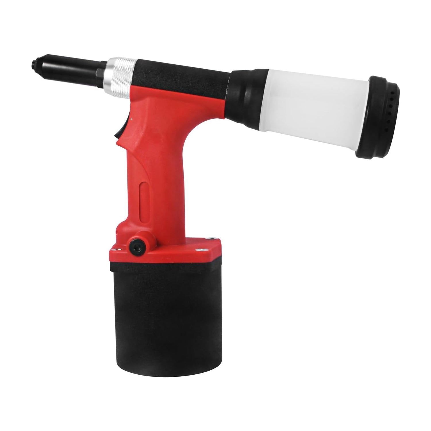 SHININGEYES Pneumatic Rivet Gun S70 Heavy Duty Air Hydraulic Rivet Gun Professional Riveting Tool Air Power Tool with Waste Rivet SHININGEYES