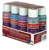 Glitter Acrylic Paint Set by Craft Smart 8 pcs Craftsmart